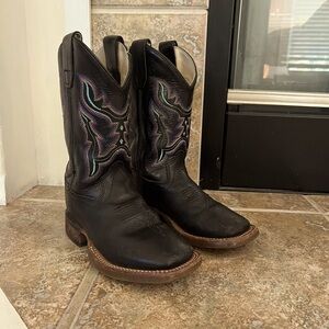 Kids cowboy boots boys size 11